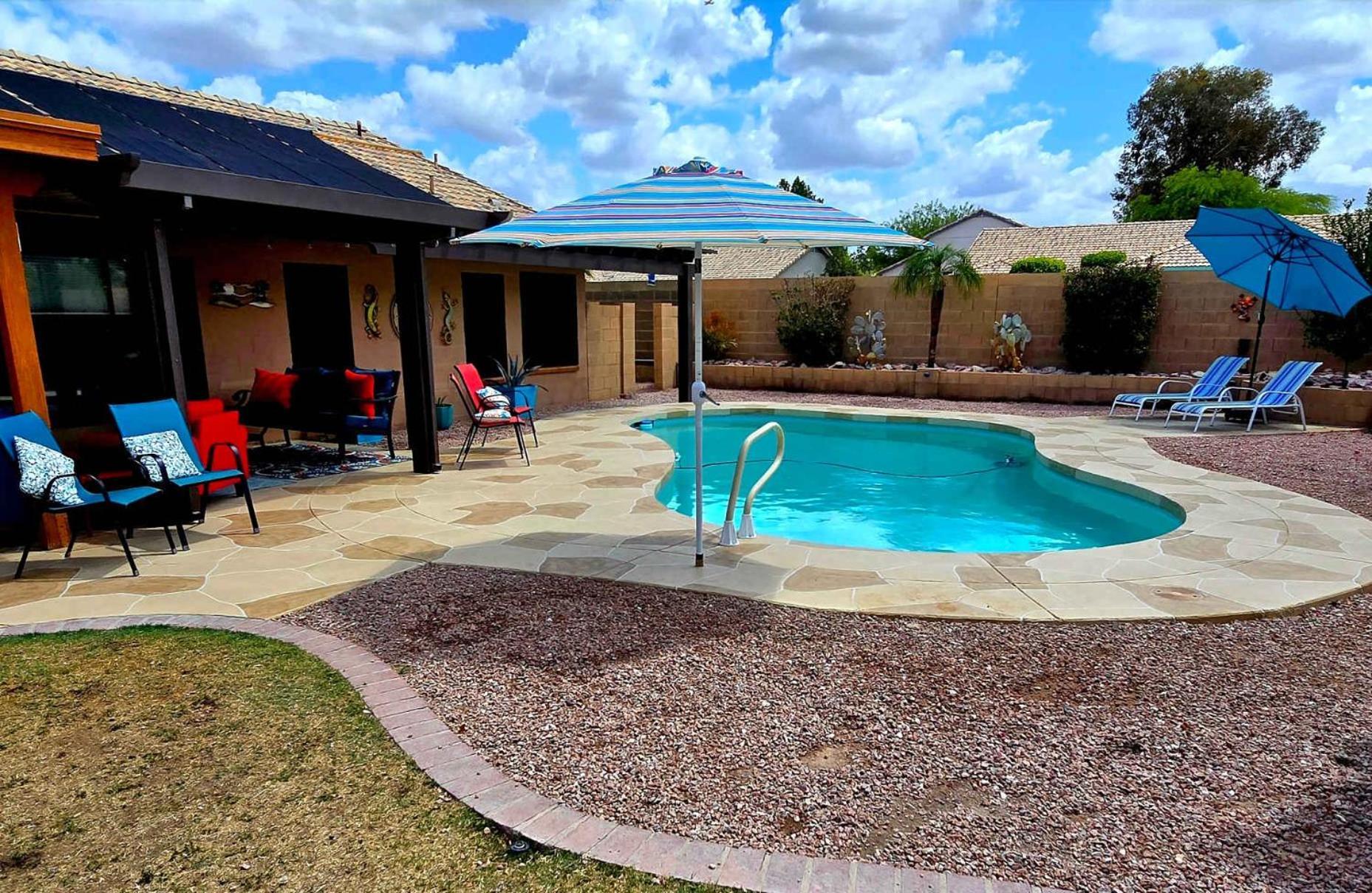 Cozy Home With Pool, Fire Table, Bbq, Rv Parking Меса Екстериор снимка
