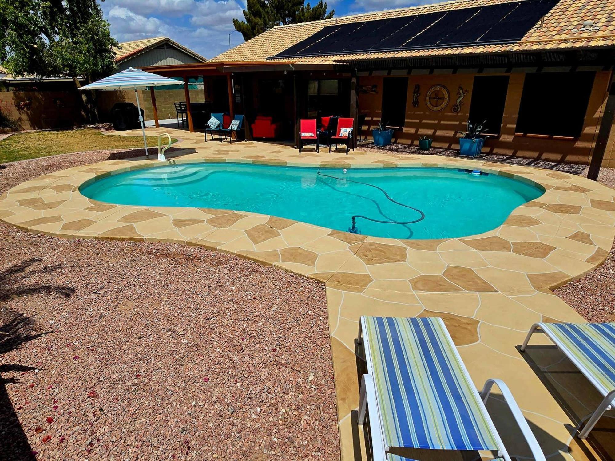 Cozy Home With Pool, Fire Table, Bbq, Rv Parking Меса Екстериор снимка